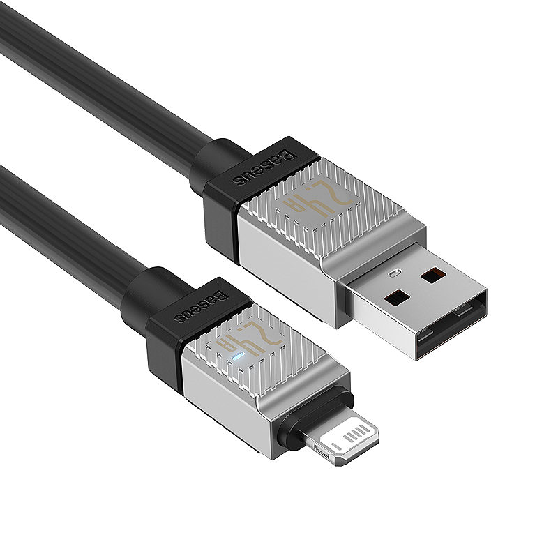 Baseus cable CoolPlay USB - Lightning 2m 2,4A black - Billede 5