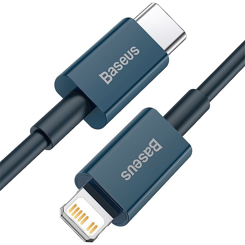 Baseus cabel Superior PD USB-C - Lightning 2,0m blue 20W - Billede 2
