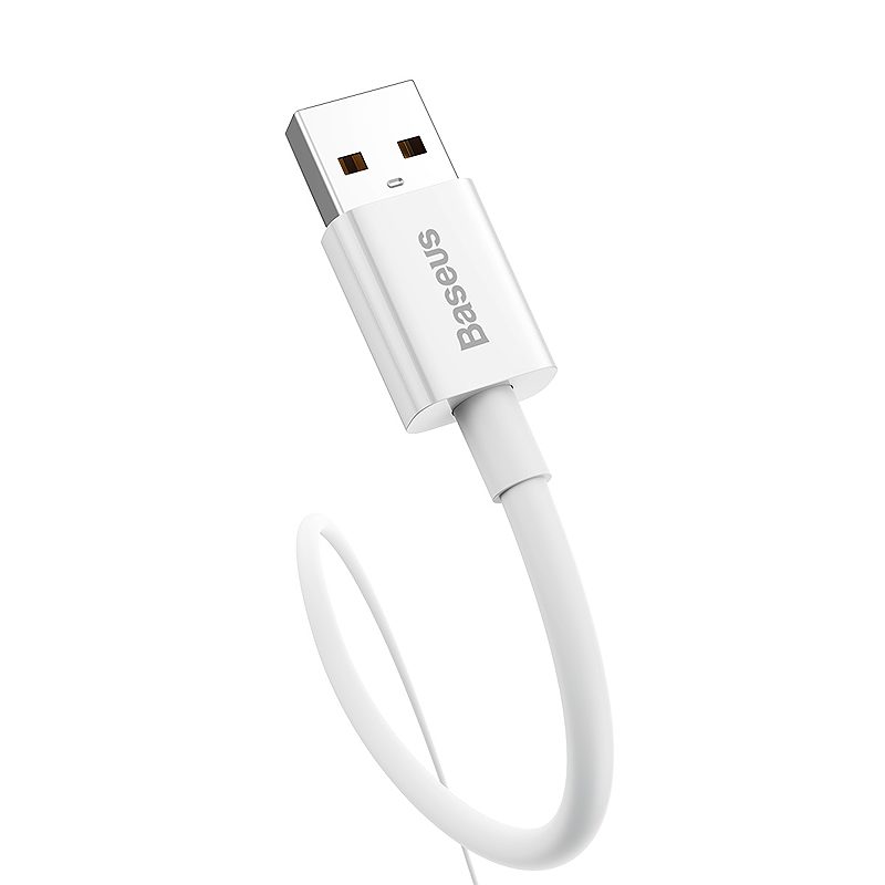 Baseus cable Superior USB - USB-C 1,0m moon white 100W P10320102214-01 - Billede 3