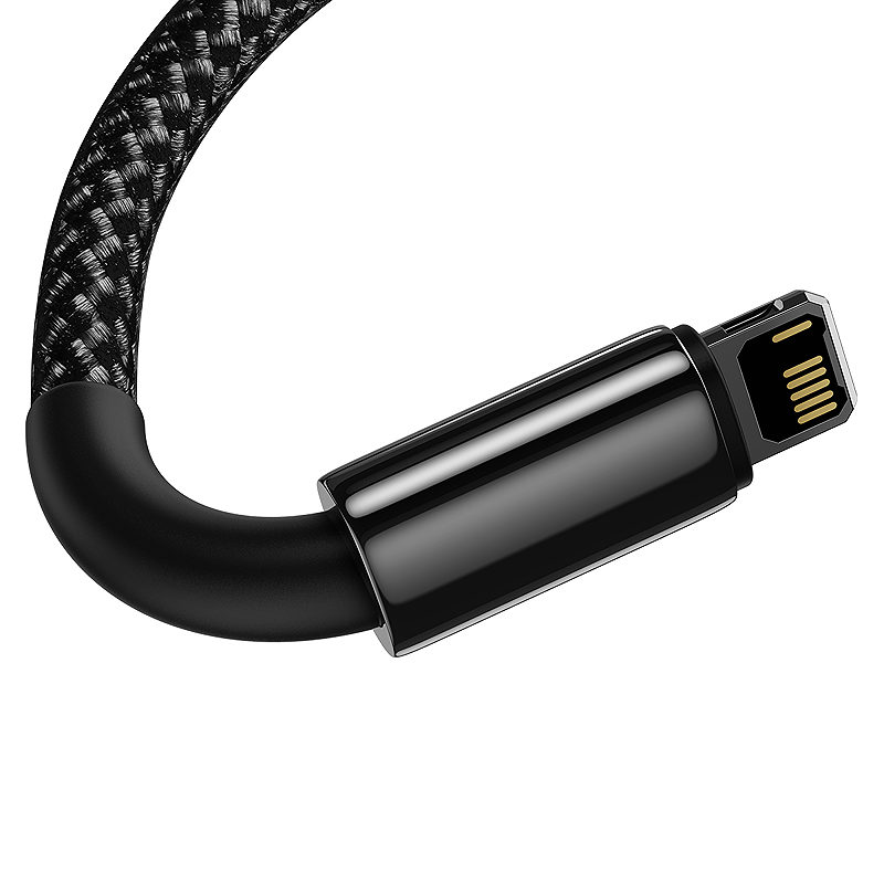 Baseus cable Tungsten USB - Lightning 2,0m 2,4A black - Billede 4