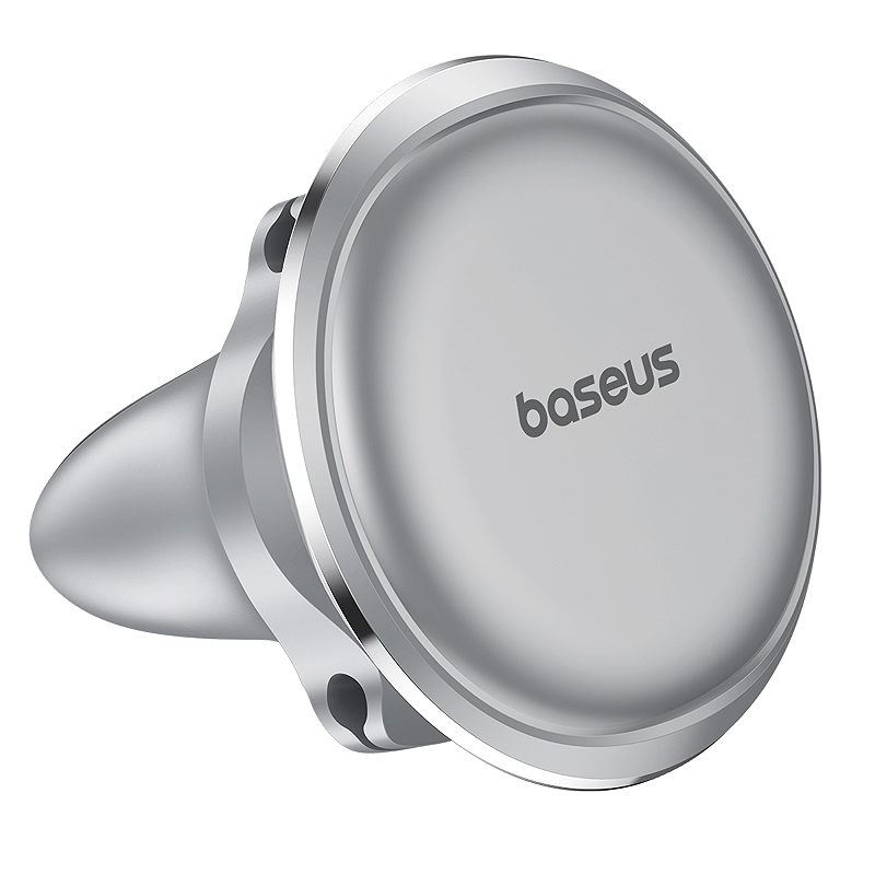Baseus car holder magnetic with cable clip silver new2 air vent - Billede 2