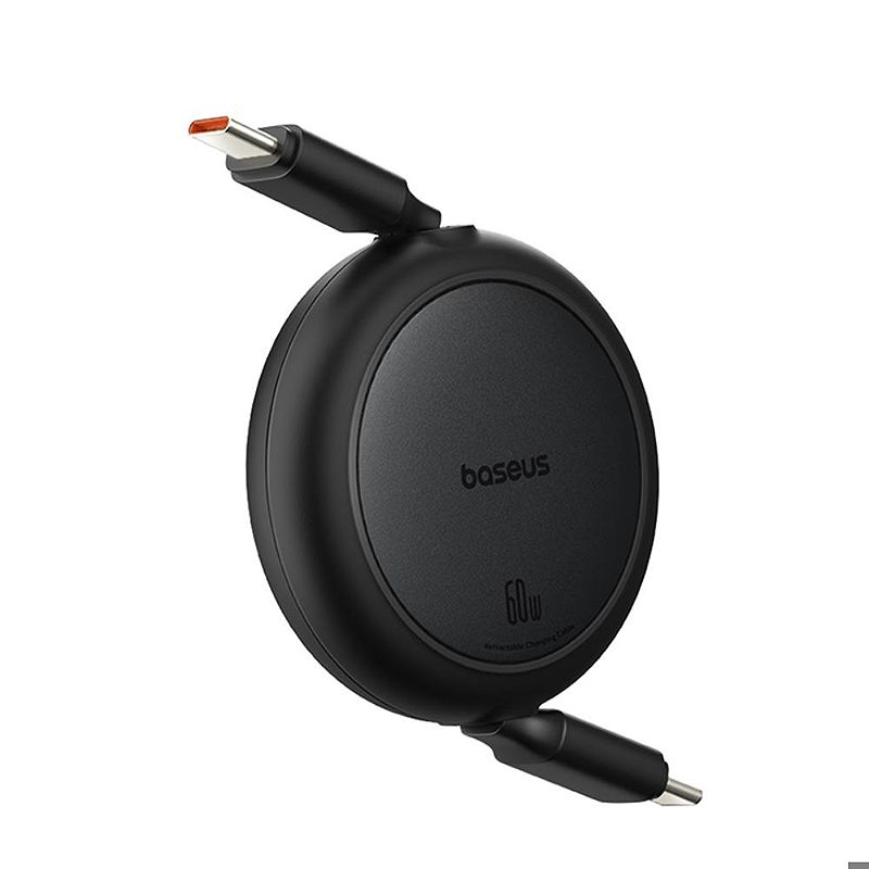Baseus Free2Pull Mini Charging Cable USB-C to USB-C 60W 1m Cluster Black - Billede 4