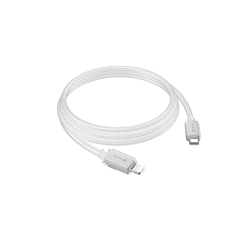 Devia cable Extreme EC654 PD USB-C - Lightning 1,5 m 27W 3A white - Billede 2