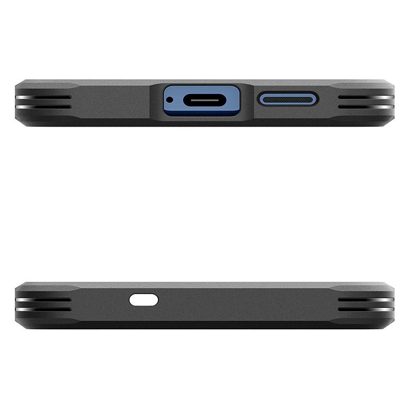 Spigen Tough Armor MagSafe case for Samsung Galaxy S25 Black - Billede 5