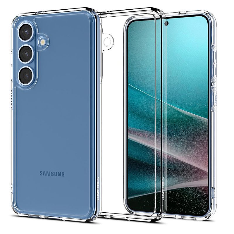 Spigen Ultra Hybrid case for Samsung Galaxy S25 Crystal Clear