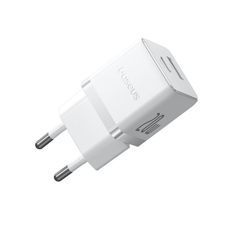 Baseus Palm fast charger 1C 20W USB-C USB Moon White - Billede 3