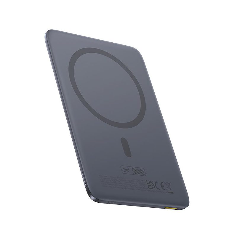 Baseus magnetic powerbank PicoGo AM41 5000mAh 20W ultra slim, with 60w usb-c cable grey
