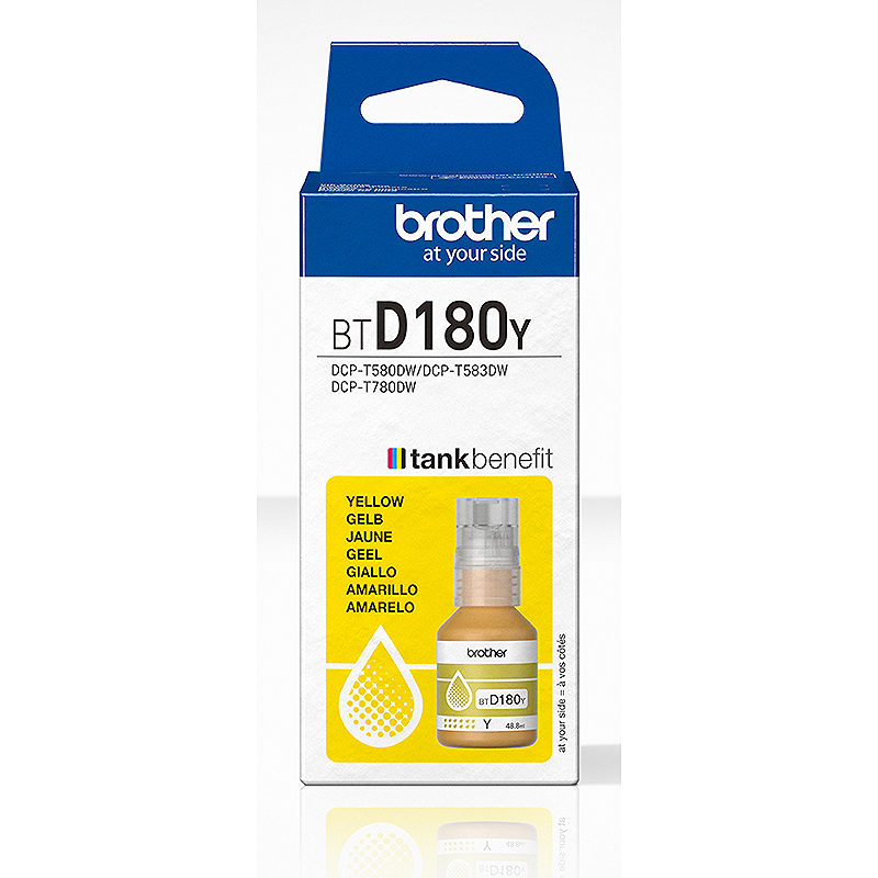 Brother BTD180Y printer genopfyldelig blækpatron Original