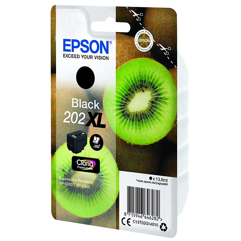 Epson Kiwi 202XL blækpatron 1 stk Original High (L) Yield Sort