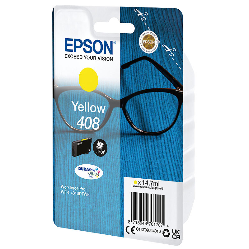 Epson C13T09J44010 blækpatron 1 stk Original High (L) Yield Gul