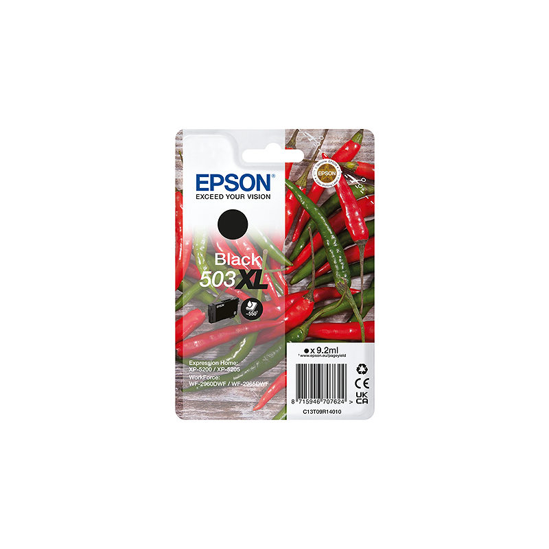 Epson 503XL blækpatron 1 stk Original High (L) Yield Sort