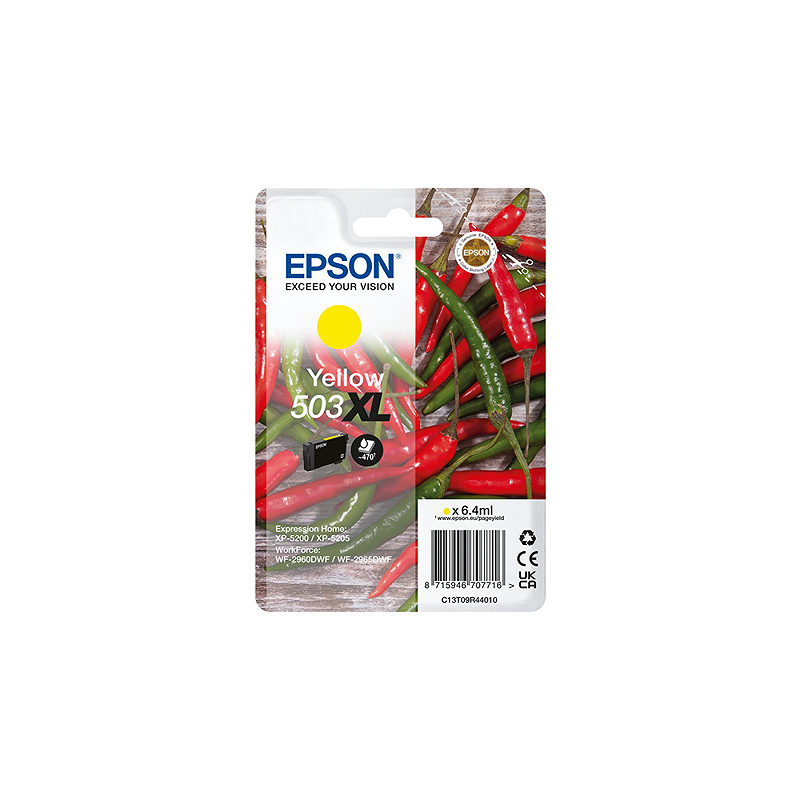 Epson 503XL blækpatron 1 stk Original High (L) Yield Gul