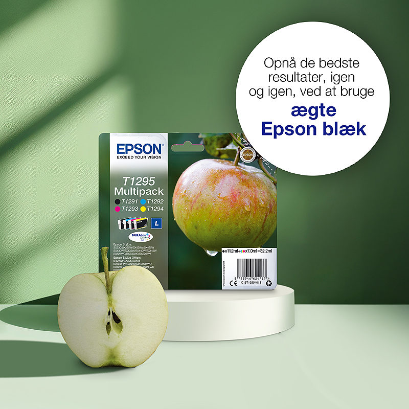 Epson Apple T1295 æble DURABrite Ultra multipakke 4-farve blæk - Billede 3