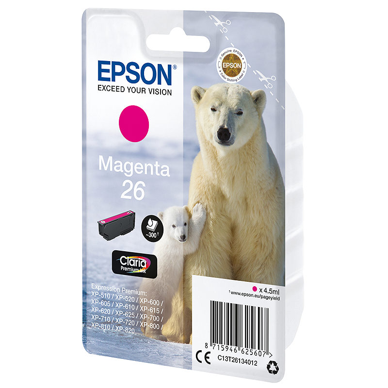 Epson Polar bear C13T26134012 ink cartridge