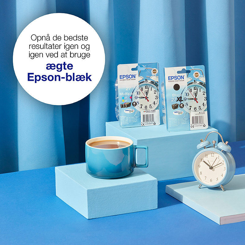 Epson Alarm clock Singlepack Black 27XL DURABrite Ultra Ink - Billede 2