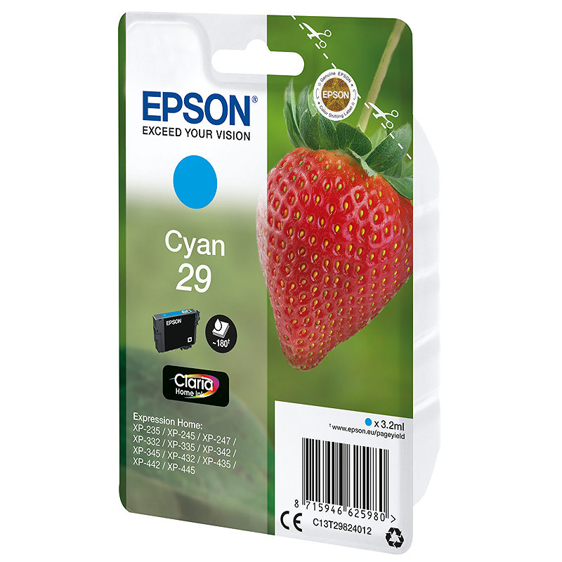 Epson Strawberry C13T29824012 ink cartridge