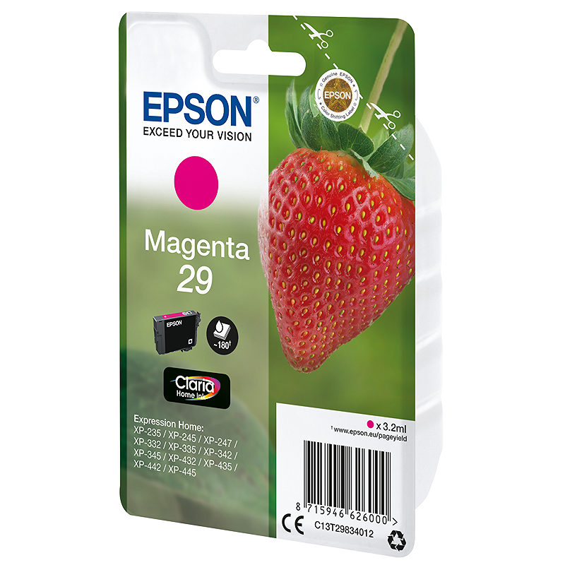 Epson Strawberry C13T29834012 ink cartridge