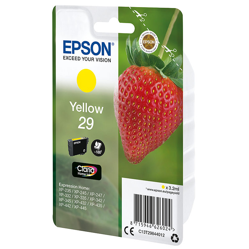 Epson Strawberry C13T29844012 ink cartridge