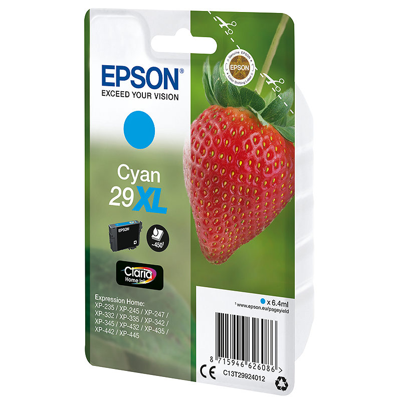 Epson Strawberry C13T29924012 ink cartridge