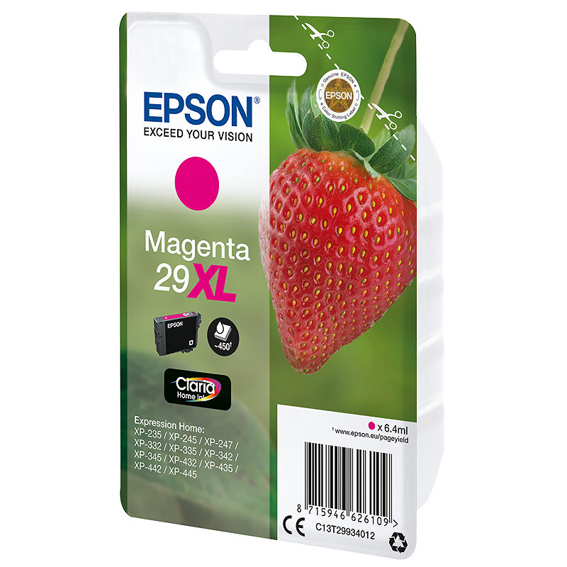 Epson Strawberry C13T29934012 ink cartridge
