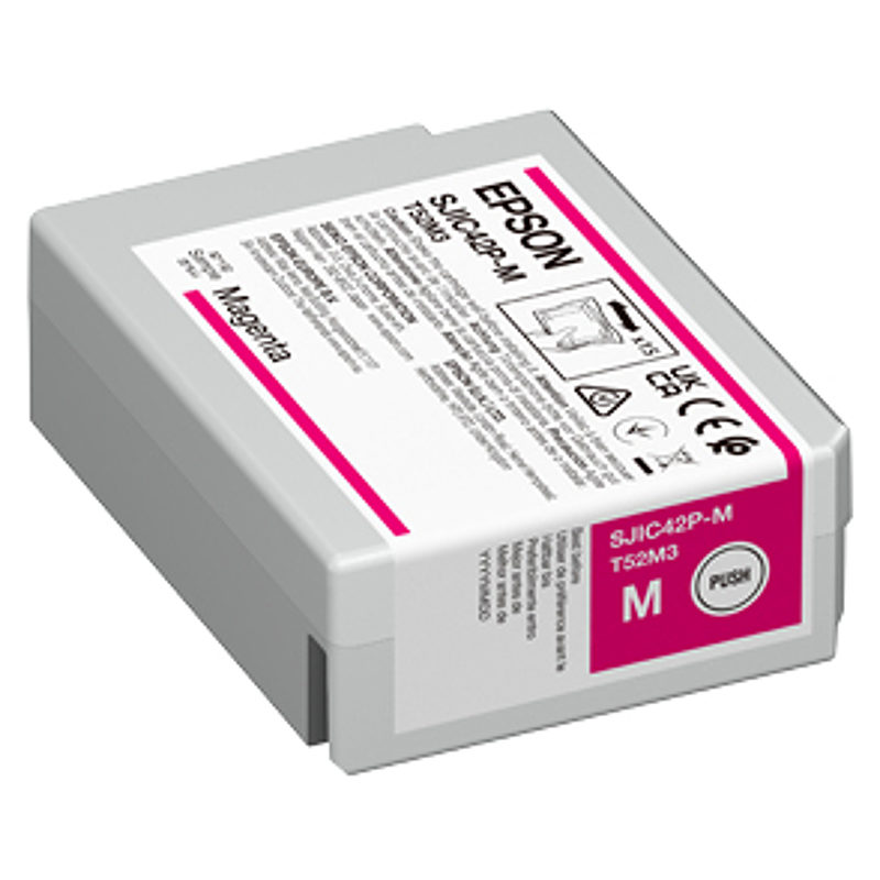 Epson SJIC42P-M blækpatron 1 stk Original Standard udbytte Magenta