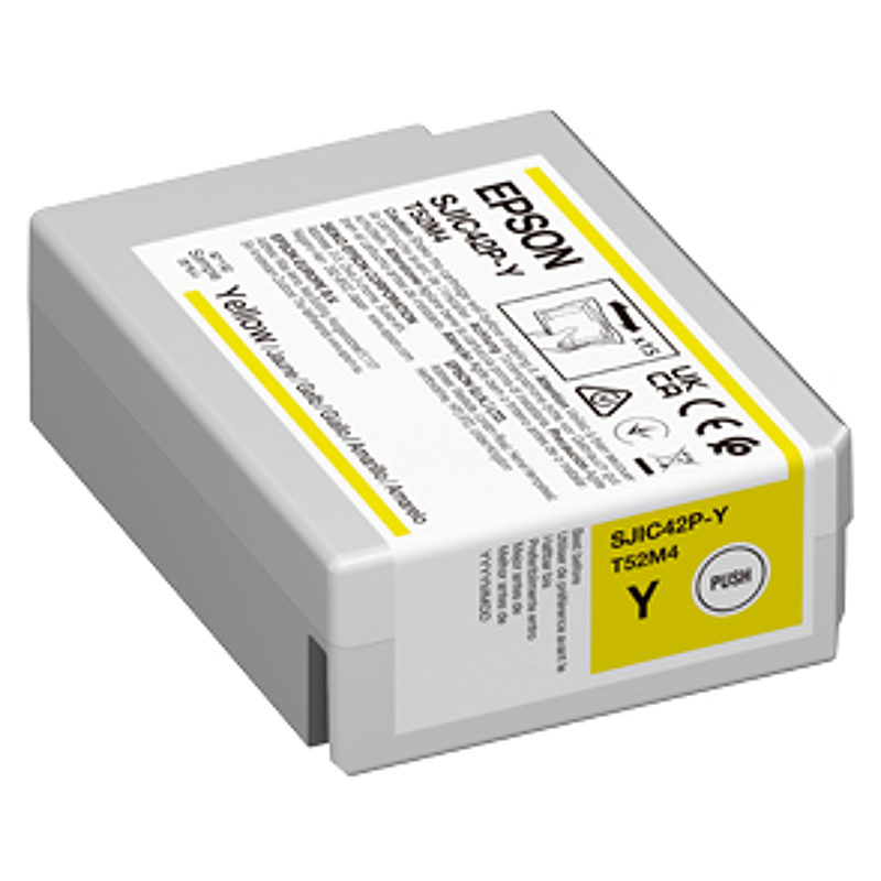 Epson SJIC42P-Y blækpatron 1 stk Original Gul