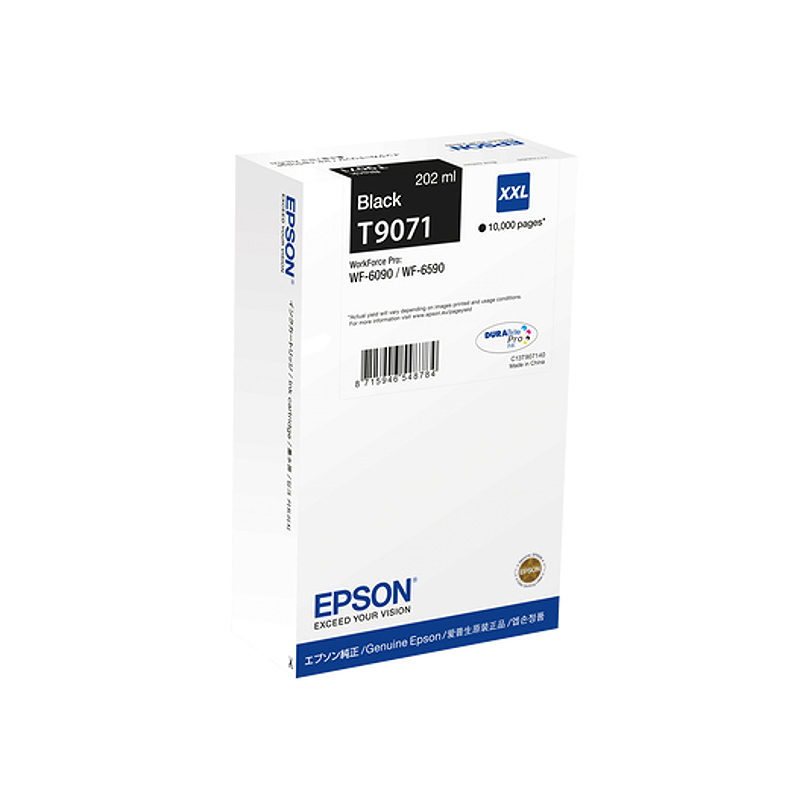 Epson C13T90714N blækpatron 1 stk Original Højt (XL) udbytte Sort
