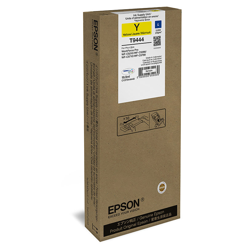 Epson C13T944440 blækpatron 1 stk Original Low Yield Gul