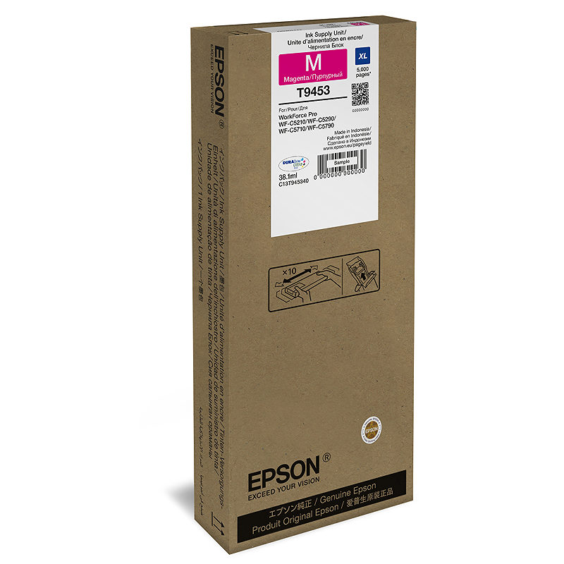 Epson C13T945340 blækpatron 1 stk Original High (L) Yield Magenta
