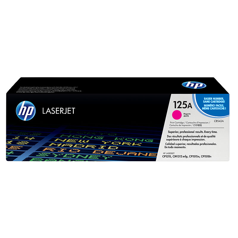 HP Original 125A LaserJet-tonerpatron, magenta