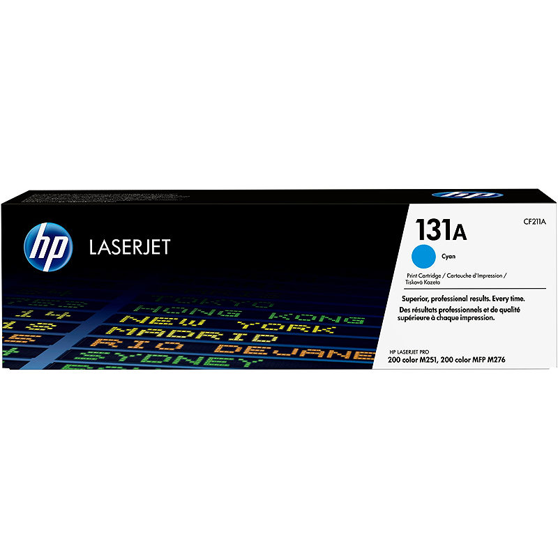 HP Original 131A LaserJet-tonerpatron, cyan
