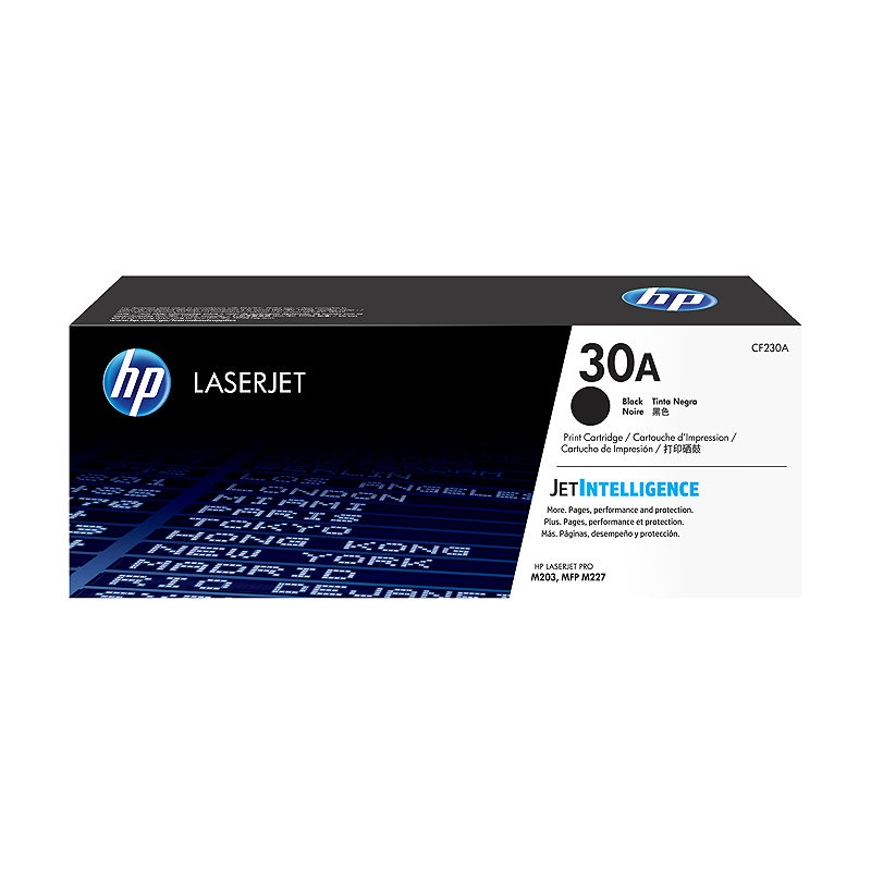 HP Original 30A LaserJet-tonerpatron, sort