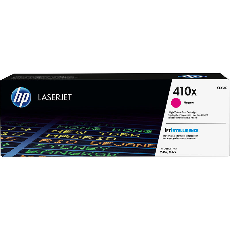 HP Original 410X LaserJet-tonerpatron med høj kapacitet, magenta
