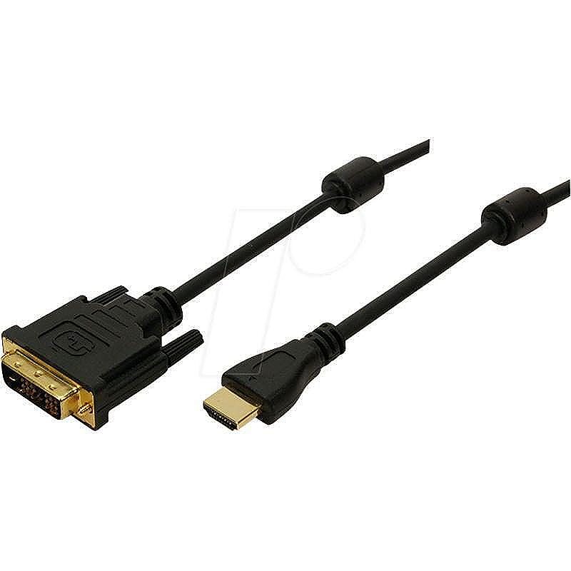 HDMI til DVI kabel 3m