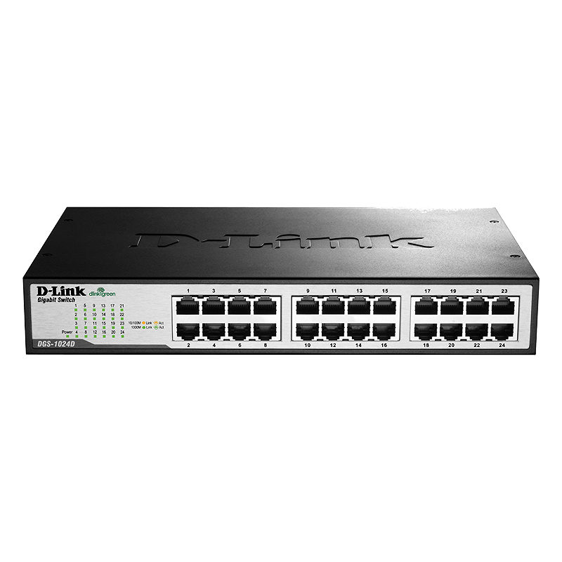 D-Link DGS-1024D Ikke administreret