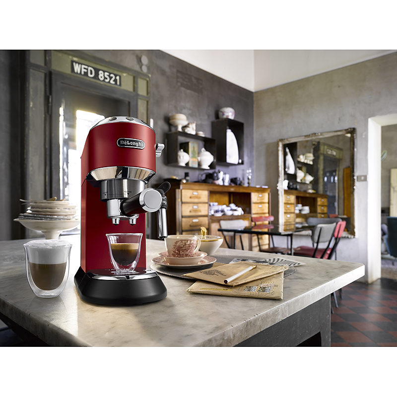 De’Longhi Dedica Style EC 685.R Semi-auto Espressomaskine 1,1 L - Billede 6