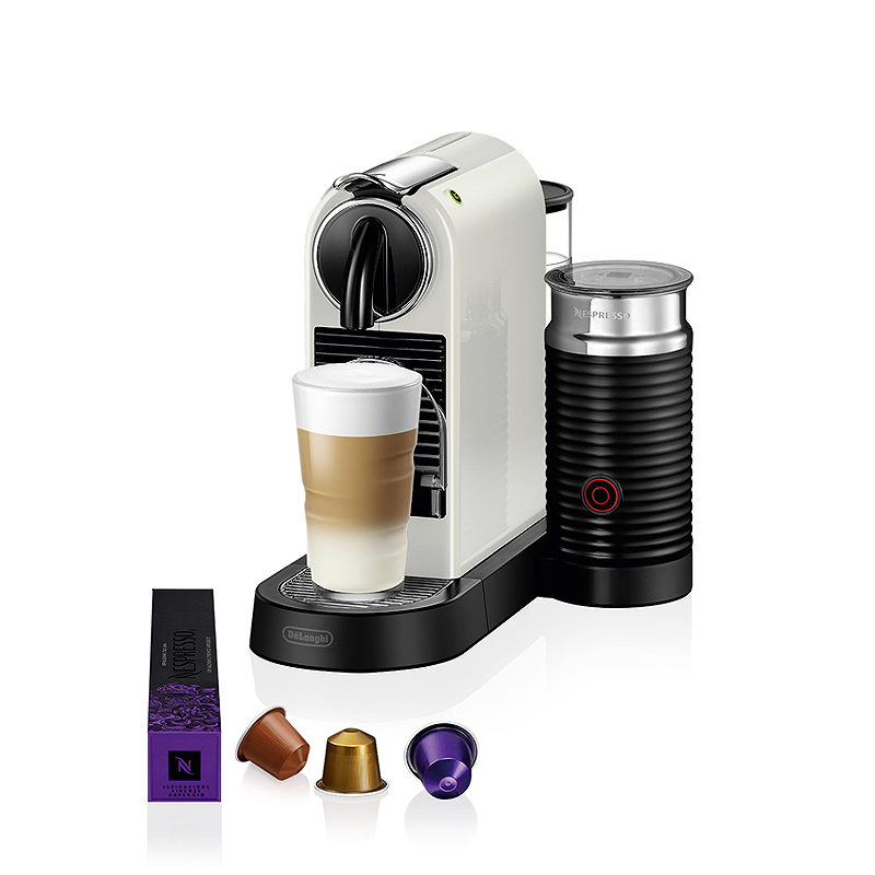 De’Longhi NESPRESSO® CitiZ&Milk EN267WAE Kapselmaskine fra , Hvid