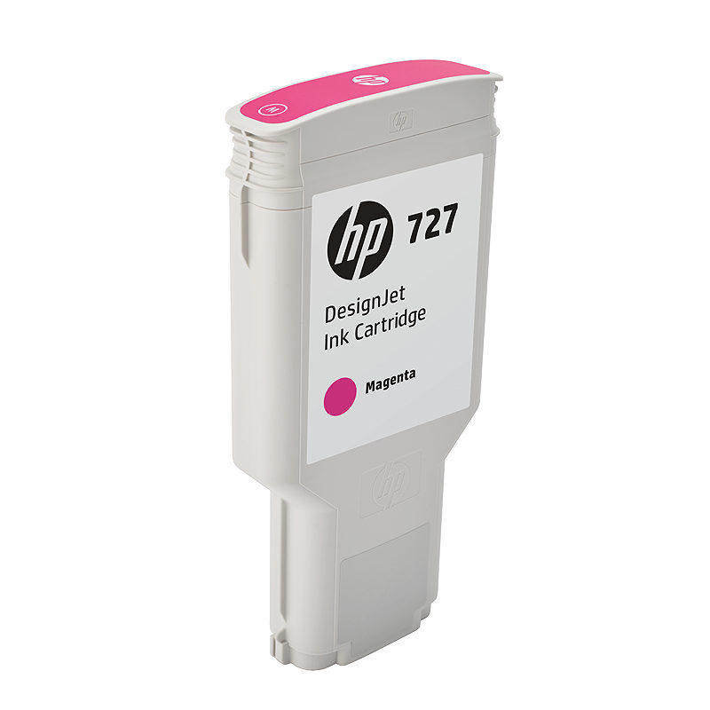 HP 727 DesignJet-blækpatron med 300 ml, magenta - Billede 2