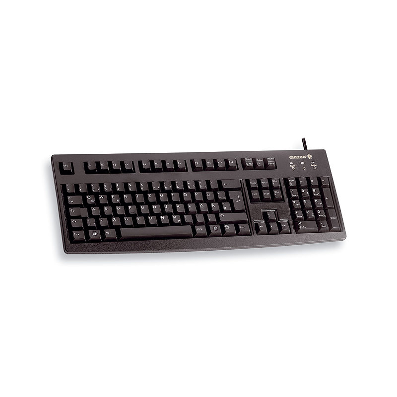 CHERRY G83-6105 tastatur Universel USB QWERTZ Tysk Sort