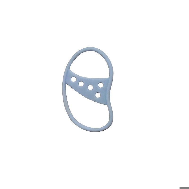 silicone cover to prevent falling out the headphones blue