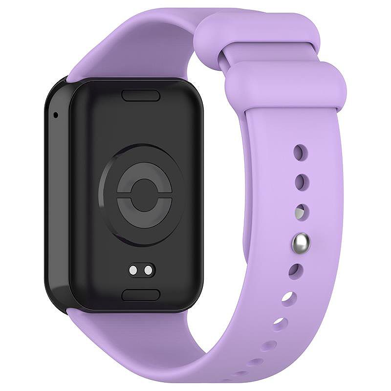 SILICONE STRAP MI BAND 8 PRO /M8 PRO (1). PURPLE - Billede 4