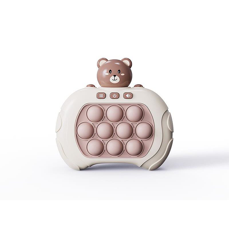 SKILL GAME TEDDY (POP IT) BROWN