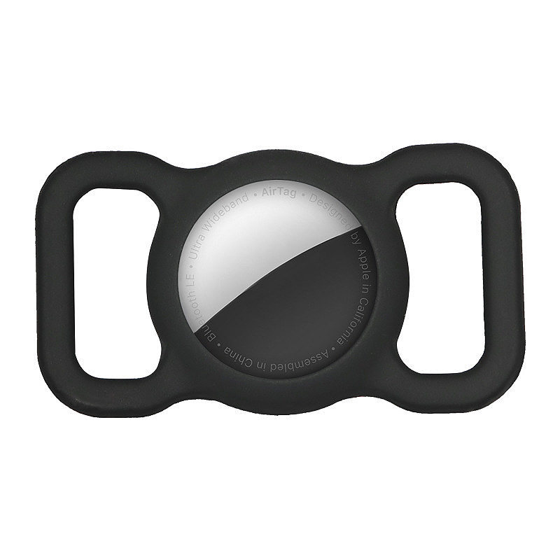 AIRTAG CASE FOR COLLAR/BELT/SUSPENDERS BLACK
