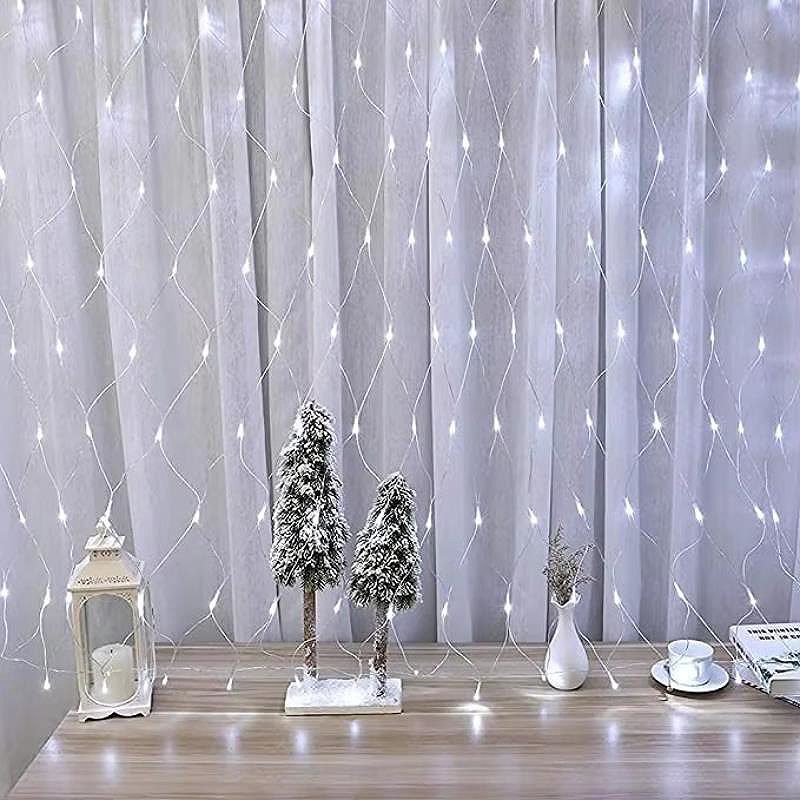 LED CURTAIN (320 LAMPS) 3M x 3M COLD WHITE - Billede 2