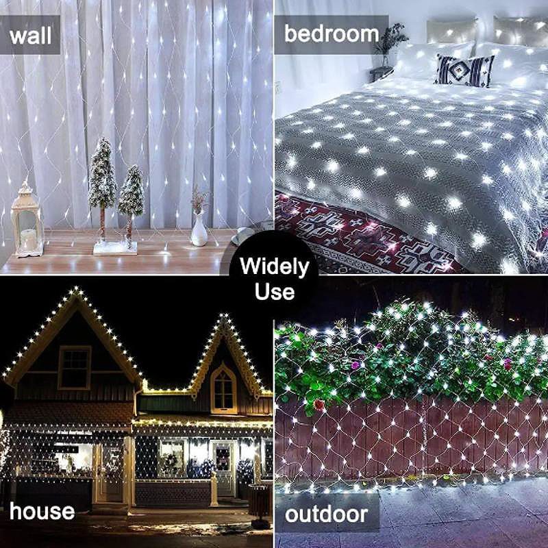 LED CURTAIN (320 LAMPS) 3M x 3M COLD WHITE - Billede 3