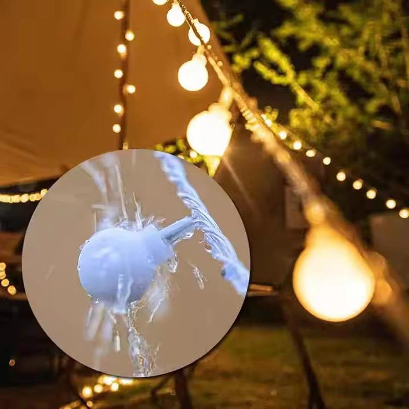 LED GARLAND 3M (20 LED LAMPS) USB BALLS WARM WHITE - Billede 3