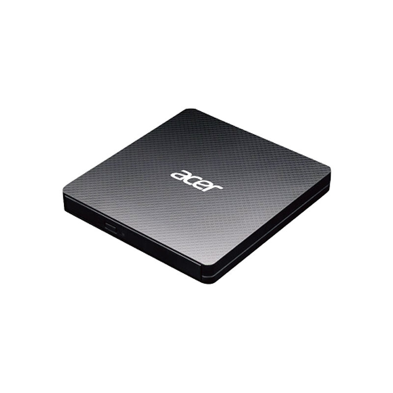 Acer Portable DVD Writer AXD001 optisk diskdrev DVD±RW Sort