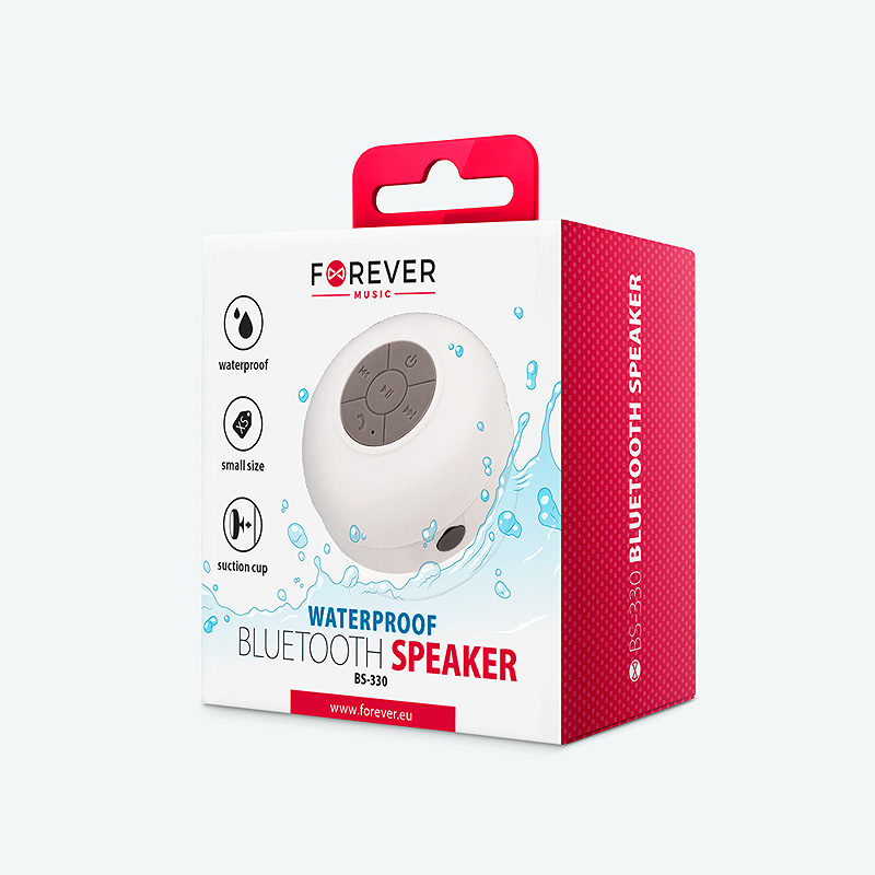 Forever Bluetooth speaker BS-330 white - Billede 3