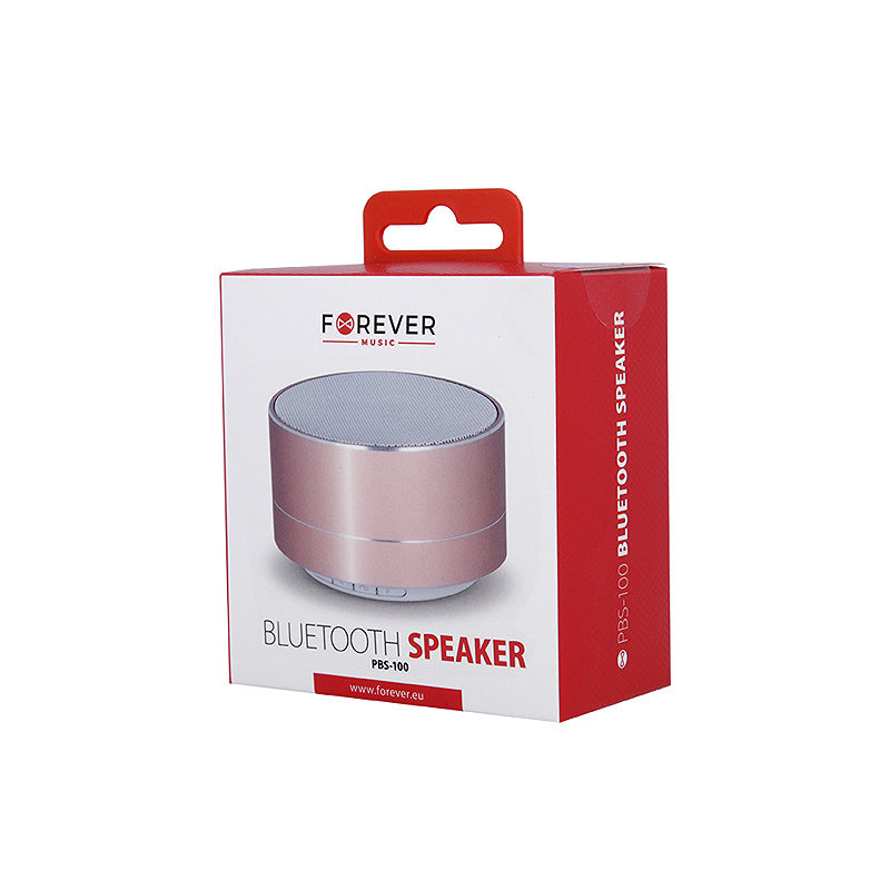 Forever Bluetooth speaker PBS-100 rose gold - Billede 2