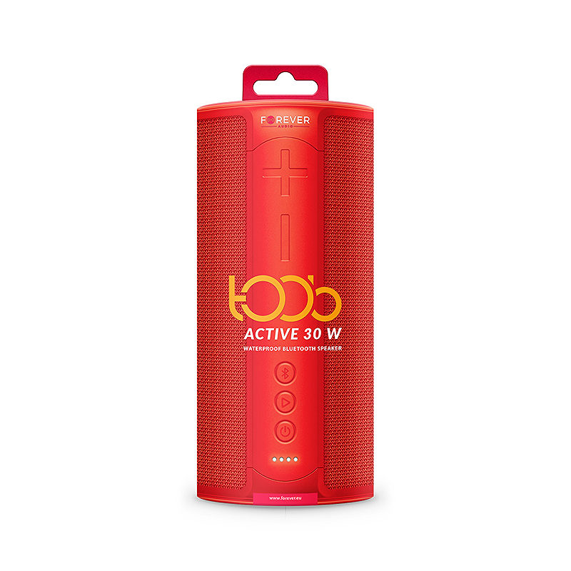 Forever Bluetooth speaker Toob 30 BS-950 red - Billede 2